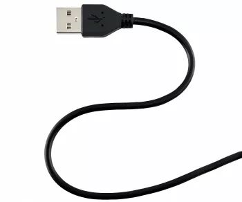 Cavo di ricarica da USB tipo C ad A, spina USB tipo C ad A, 5V, 3A, OD: 3,5 mm, nero, sacchetto DINIC, 1,5 m